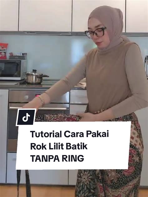 tutorial rok lilit tanpa ring