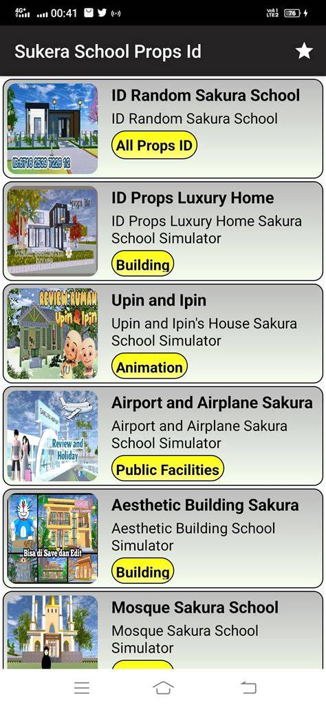 Tutorial memasukkan Props ID Sakura School Simulator