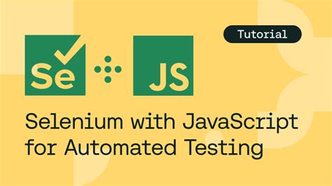 tutorial selenium javascript