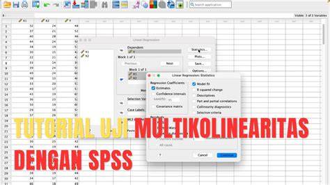 tutorial uji multikolinearitas spss