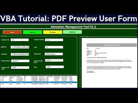 tutorial vba excel lengkap pdf