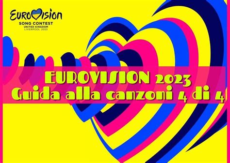 tutte le canzoni di eurovision 2023