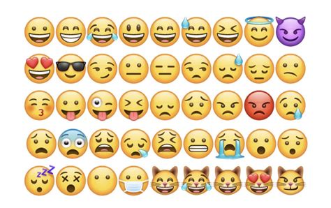 tutte le emoji di whatsapp