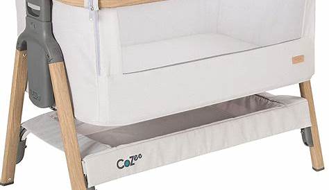Tutti Bambini Cozee Bedside Crib Amazon Oak Grey Ab 179,99