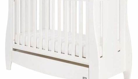 Tutti Bambini Katie Mini Sleigh Cot Bed with Drawer