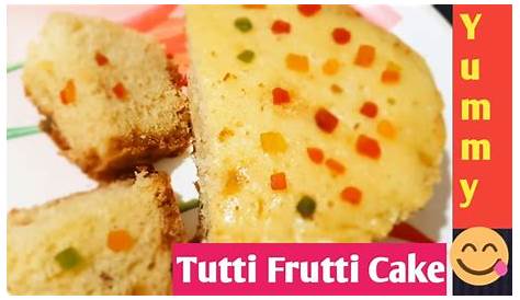 Tutti Frutti Cake Step By Step Recipe Padhuskitchen