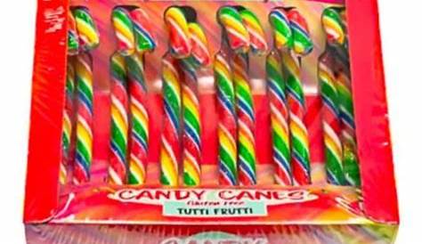 Candy Canes Tutti Frutti x12