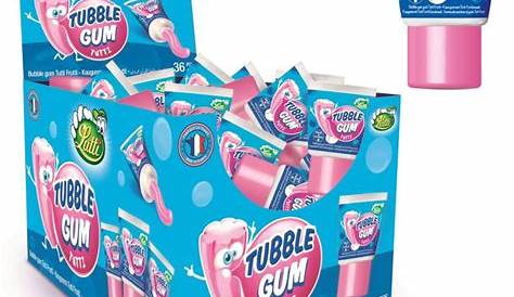 Chewinggum tutti frutti HOLLYWOOD les 5 paquets de 10