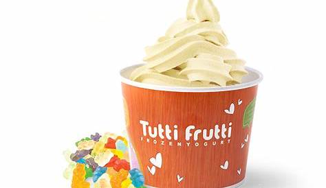 Tutti Frutti Gummy Bear Sorbet Ice Cream With s