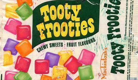 Totty Frooties Childhood memories 70s, Vintage sweets