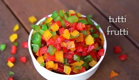 Tutti Frutti Sweets Ingredients Big Jars Of German Hard Candy 4.49 Aldi