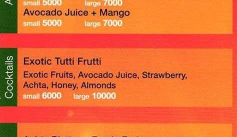Tutti Frutti Sweet savory, Food, Savory