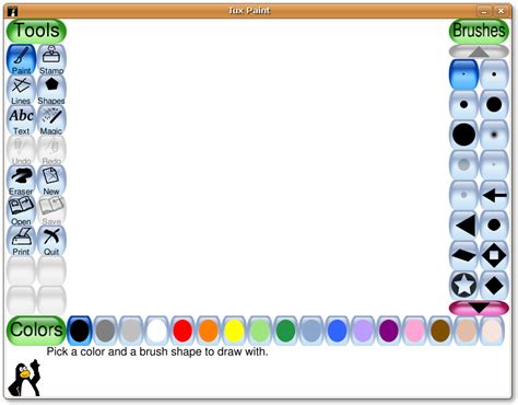tux paint for kids for draw