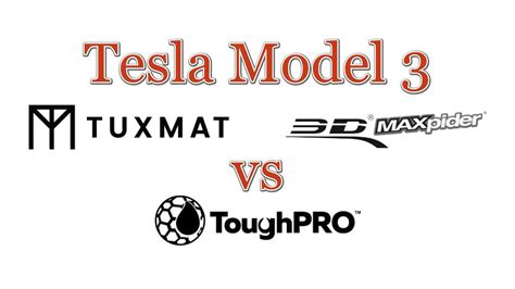 3D MAXpider Custom Fit AllWeather Car Floor Mats Liners for Tesla Model Y 20202021
