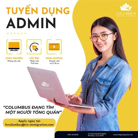 tuyển dụng admin văn phòng tphcm