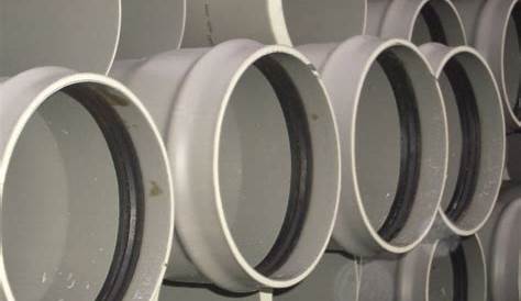 Tuyau PVC assainissement CR8 à joint L.3 m Diam.400 mm