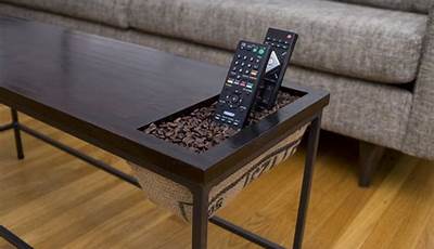 Tv Remote Holder Ideas Coffee Tables