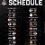 tv schedule for college football tomorrow night nfl