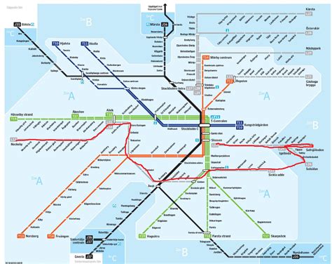 Sthlm Tunnelbana Karta Karta 2020