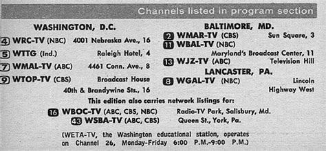 tv guide listings baltimore tv guide