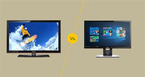 Tv Monitors Vs Computer Monitors
