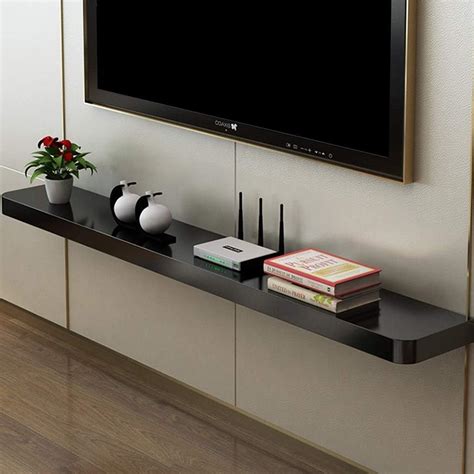 Tv On Wall Floating Shelf