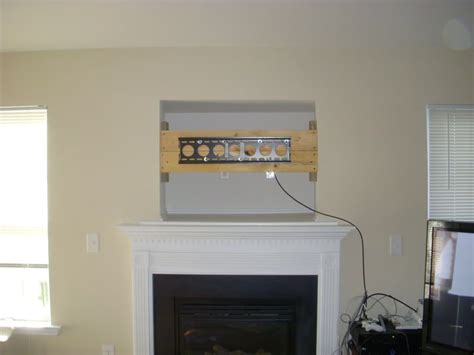 Tv Over Fireplace Cable Box
