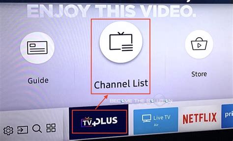 tv plus samsung channels