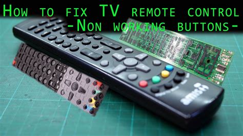 Tv Remote Control Some Buttons Not Working