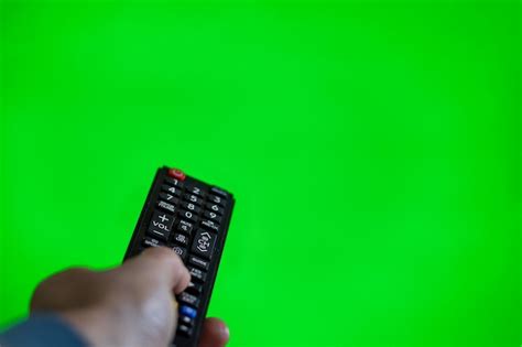 Tv Remote Green Screen