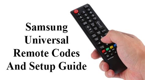 Tv Remote Programming Code Samsung