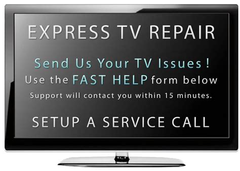 TV Repair Same Day Service