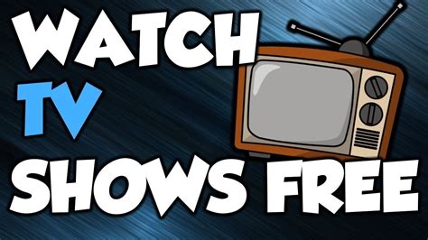 tv shows to watch online for free on youtube