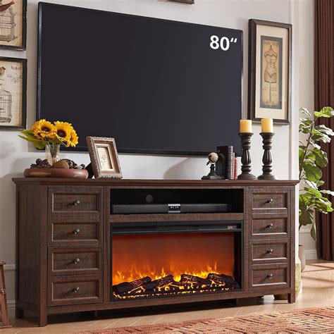 Tv Stand Fireplace Large