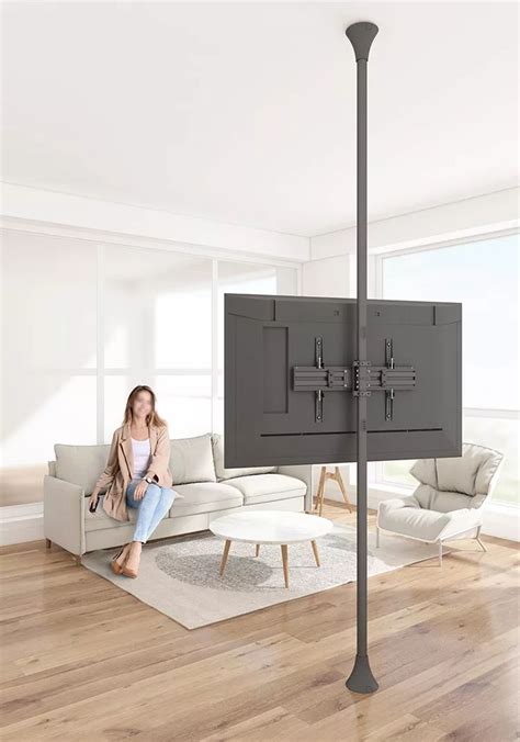 Tv Stand With Mounting Pole