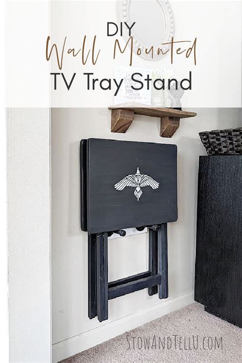 Tv Tray Holder Diy