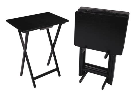 Tv Trays Black