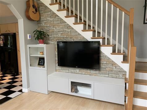 Tv Unit Under Steps