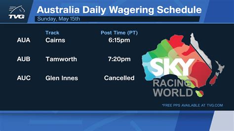 tvg live racing schedule