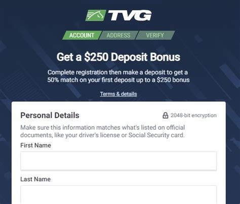 tvg new member promo