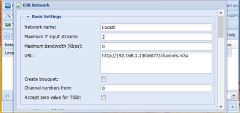 tvheadend m3u export