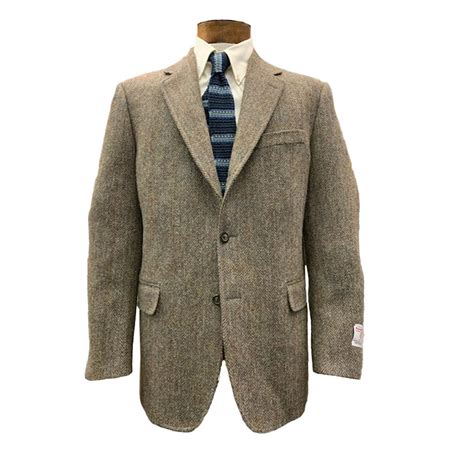 Brooks Brothers Madison Fit Harris Tweed Check Sport Coat in Blue (Gray