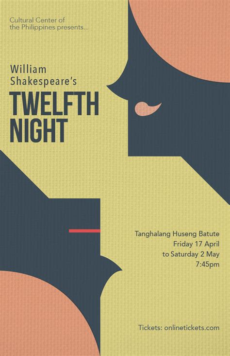 Twelfth Night Poster Printable