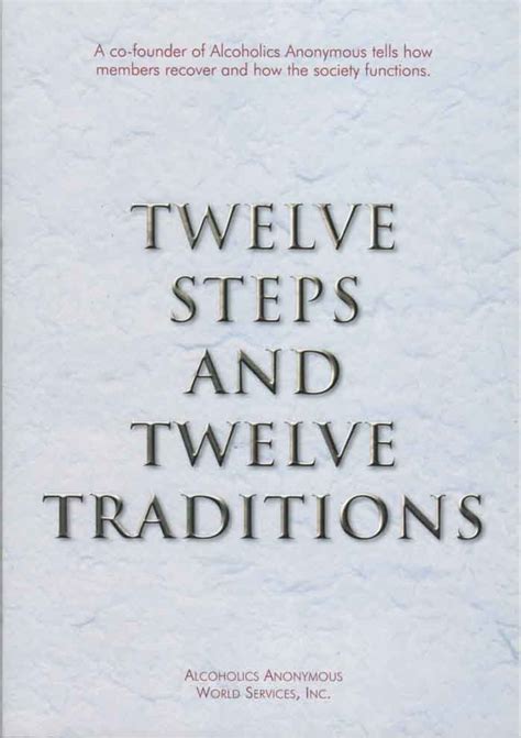 twelve steps and twelve traditions audio