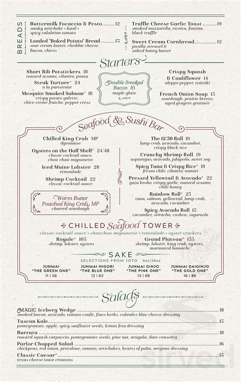 twelve thirty club nashville menu