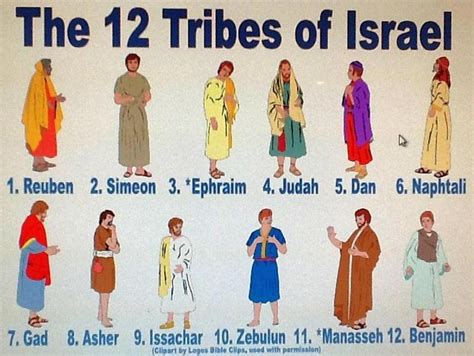 twelve tribes of israel jacob