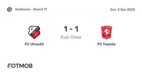 twente v fc utrecht h2h