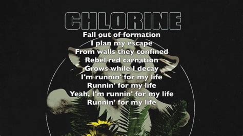 twenty one pilots chlorine lyrics