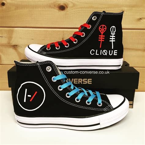 twenty one pilots custom shoes