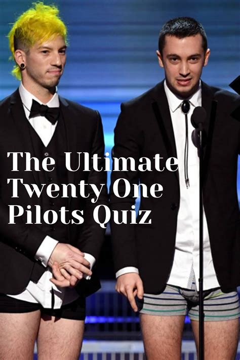 twenty one pilots quizzes